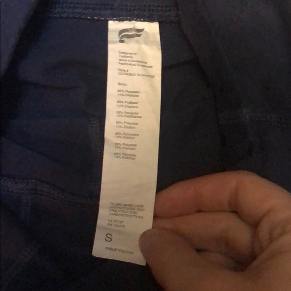 Fabletics Mila High Waisted Pocket Capri - Picture 4 of 4